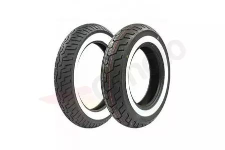 Dunlop D404 130/90-16 67H TT sprednja pnevmatika WWW bela bočnica DOT 28/2021 - 650726/21