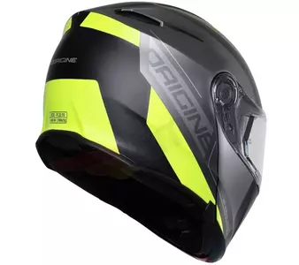 Origine Delta Spike + BT fluo amarelo/preto L capacete para motociclistas-2