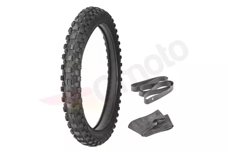Reifensatz Reifen Schlauch Felgenband Enduro Cross 80/100-21 P153 TT