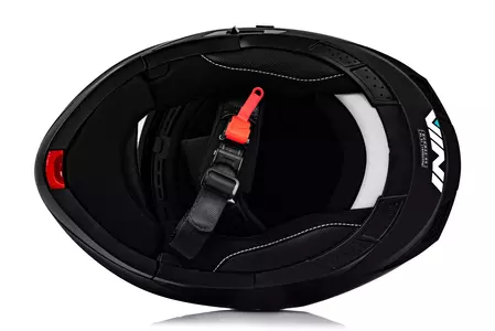 Vini Atakama mandíbula casco de moto negro mate XS-13