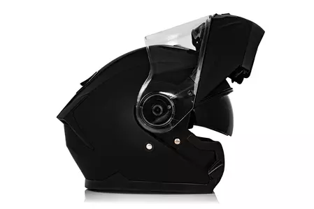 Vini Atakama mandíbula casco de moto negro mate XS-5