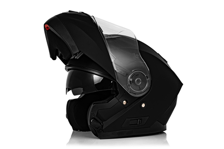 Kask motocyklowy szczękowy Vini Atakama czarny mat XL