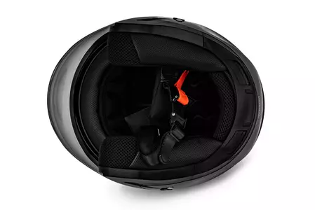Offener Helm Vini Corse schwarz glänzend XL-12