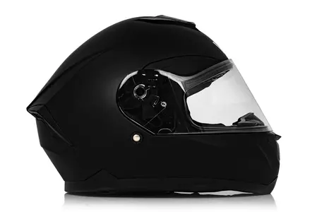 "Vini Aero" integralinis motociklininko šalmas juodas matinis XS-4