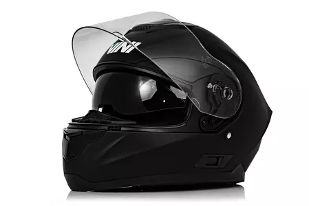 "Vini Aero" integralinis motociklininko šalmas juodas matinis M