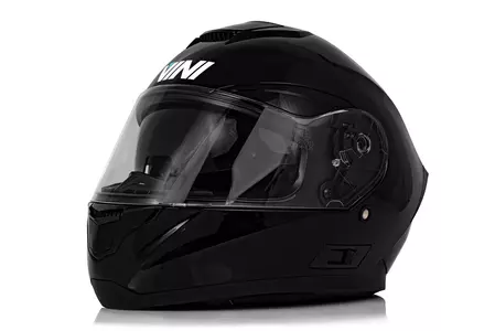 Vini Aero full face motociklistička kaciga, sjajna crna M-2