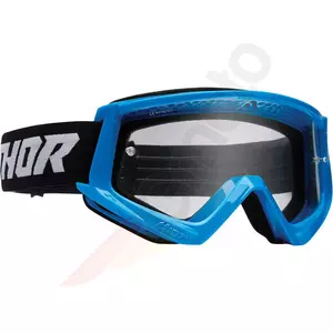 Thor Combat motoros szemüveg cross/enduro kék/fekete - 2601-2703