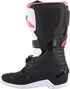 Alpinestars sapatos de cross/enduro Stella Tech 3 preto/branco/rosa para mulher 6-4