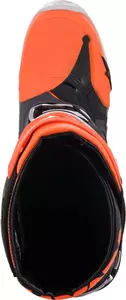 Alpinestars Tech 10 крос/ендуро обувки сиви/оранжеви 10-5