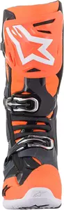 Alpinestars Tech 10 крос/ендуро обувки сиви/оранжеви 10-7