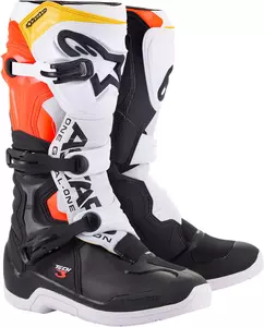 Alpinestars Tech 3 cross/enduro laarzen zwart/oranje/wit 10-1