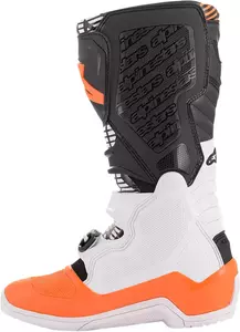 Alpinestars Tech 5 Cross/Enduro Stiefel weiß/schwarz/orange 10-3