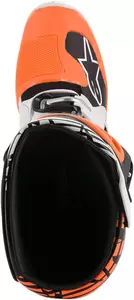 Alpinestars Tech 5 cross/enduro topánky white/black/orange 10-5