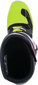 Alpinestars Tech 7 cross/enduro batai tamsiai mėlyni/juodai geltoni/rožiniai/balti 14-4
