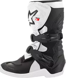 Alpinestars Tech 3S cross/enduro-sko til børn sort/hvid 10-5