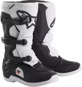 Alpinestars Tech 3S Детски обувки за крос/ендуро черно/бяло 3-1