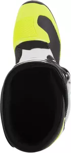 Alpinestars Tech 3S Kids cross/enduro cipő fekete/fehér/sárga 5-5