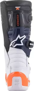 Alpinestars Tech 7S Omladinske cipele za kros/enduro narančaste/bijele/crne 4-4