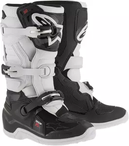 Alpinestars Tech 7S Νεανικές μπότες cross/enduro μαύρο/λευκό 3-1