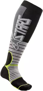 Alpinestars MX Pro ponožky šedé/žluté L-1