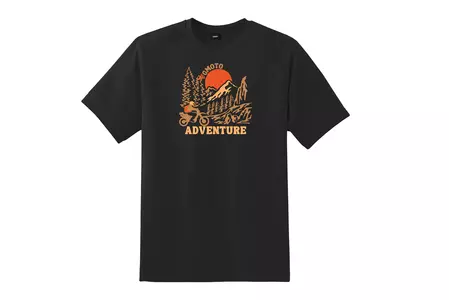 T-shirt de aventura com o logótipo Gmoto M-2