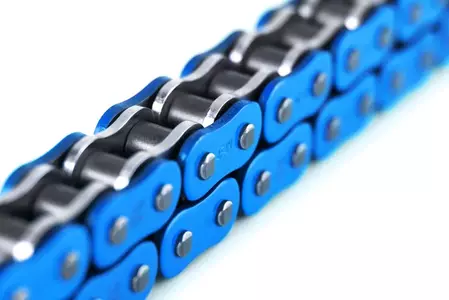 Afam 525 XHR3-B 106 Xs-Ring otevřený hnací řetěz s krajkou modrý-2