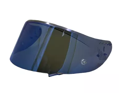 Viseira de capacete azul irídio Lazer FH3/Vertigo Evo FullVision AS/PR
