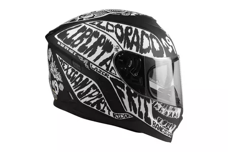 Lazer Rafale Evo Mexicana cască de motocicletă integrală negru fluo M