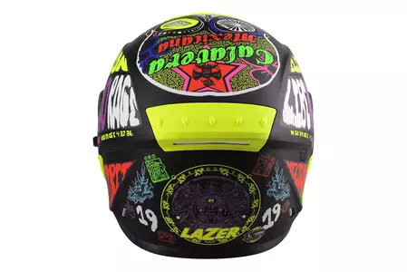 Lazer Rafale Evo Mexicana capacete integral de motociclista preto multicor L-4