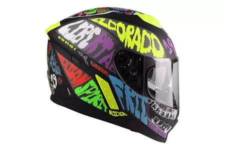 Lazer Rafale Evo Mexicana capacete integral de motociclista preto multicolor S-2