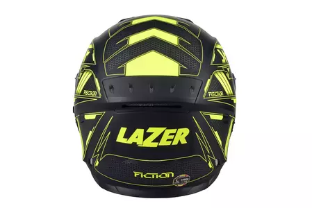 Lazer Rafale Evo Roadtech capacete integral de motociclista preto amarelo mate L-4