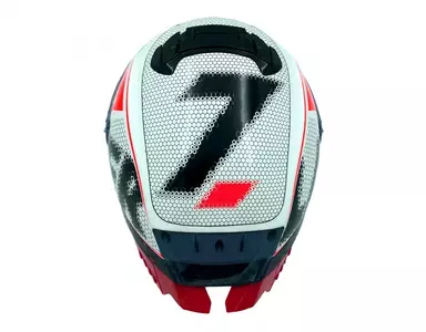 Lazer Rafale SR Evo Pixel casque moto intégral blanc noir rouge L-5