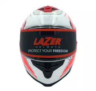 Lazer Vertigo Evo Pixel Light motociklistička kaciga za cijelo lice bijelo crvena 2XL-5