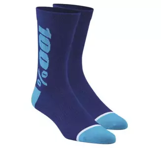Socken 100% Procent Rythym Merino Wool blau S/M - 24006-002-17