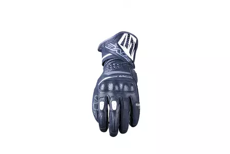 Cinque guanti da moto RFX Sport Lady in bianco e nero 10-1