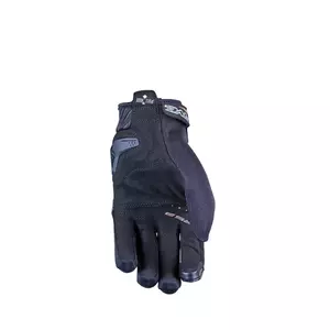 Cinco RS-3 Evo Lady flor negro y púrpura guantes de moto 10-2