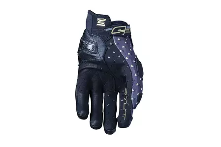Five Stunt Evo Реплика Lady диамантени ръкавици за мотоциклет черни 10-2