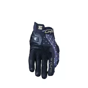 Five Stunt Evo Replica Lady διαμαντένια γάντια μοτοσικλέτας μαύρο 11-2