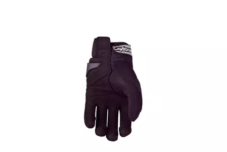 Cinque guanti da moto RS-3 Kid in bianco e nero 4-2