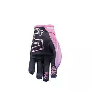 Cinco MXF-4 Slice Kid guantes de moto púrpura fluo 4/M-2