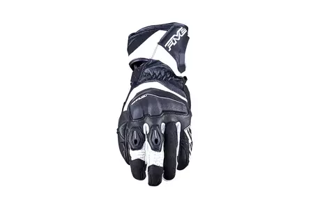Motorkárske rukavice Five RFX-4 Evo čierno-biele 10-1