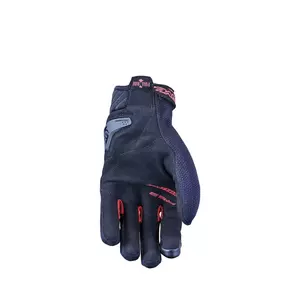 Motorkárske rukavice Five RS-3 Evo Airflow čierna/červená 10-2