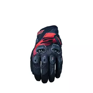 Fünf Stunt Evo Replica Schatten rot Motorrad Handschuhe 13-1