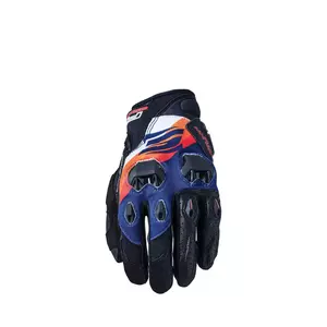 Πέντε γάντια μοτοσικλέτας Stunt Evo Replica πορτοκαλί-μαύρο 13 γάντια μοτοσικλέτας-1