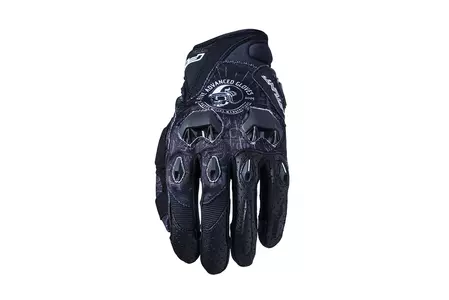 Five Stunt Evo Replica skull motorbike gloves black 10-1