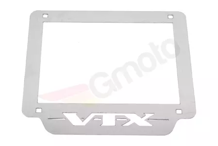 Cadre de plaque d'immatriculation Honda VTX 1300 1800 acier inoxydable-3