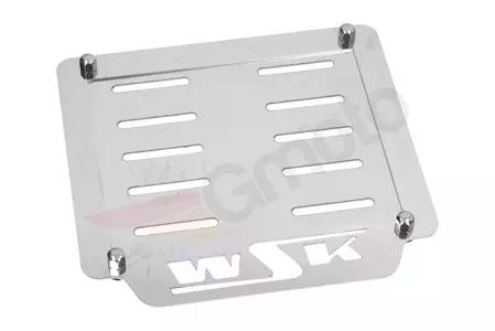 Telaio portatarga WSK in acciaio inox-2