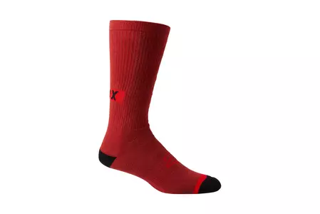 Fox 10 Defend Crew Red S/M ponožky
