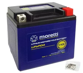  Batteries lithium-ion Moretti MFPX5L cu indicator - AKUMOR050