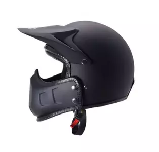Cască de motocicletă Awina cu mandibulă detașabilă TN8658E M negru mat